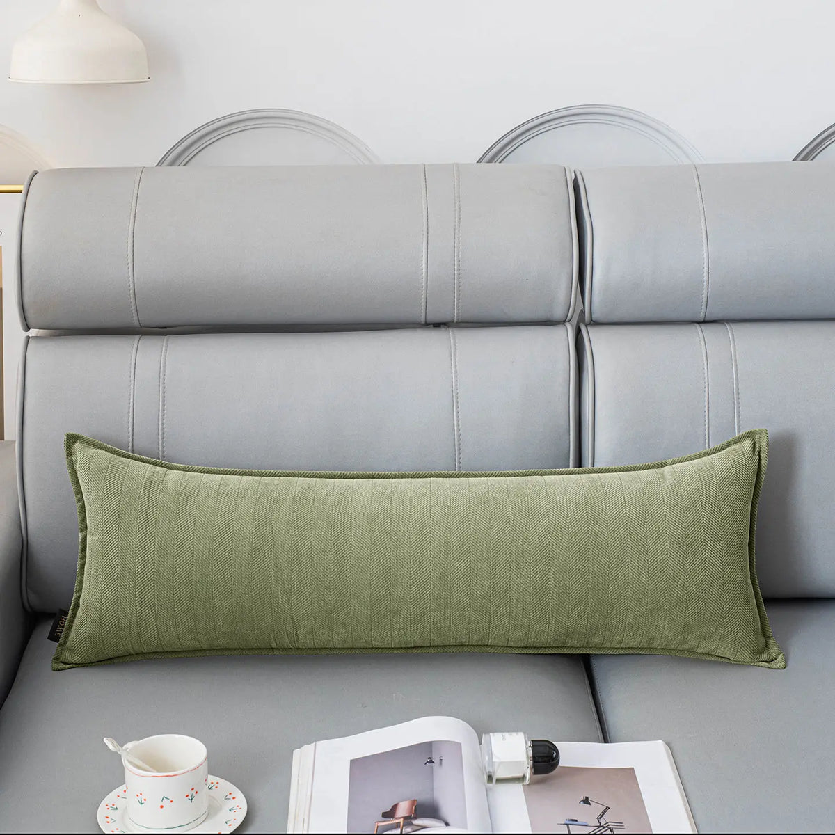 30x70/30x90/30x120cm Solid Throw Pillow Cover Nordic Minimalist Cushion Cover Decor Home Decorative Pillowcase Large Size