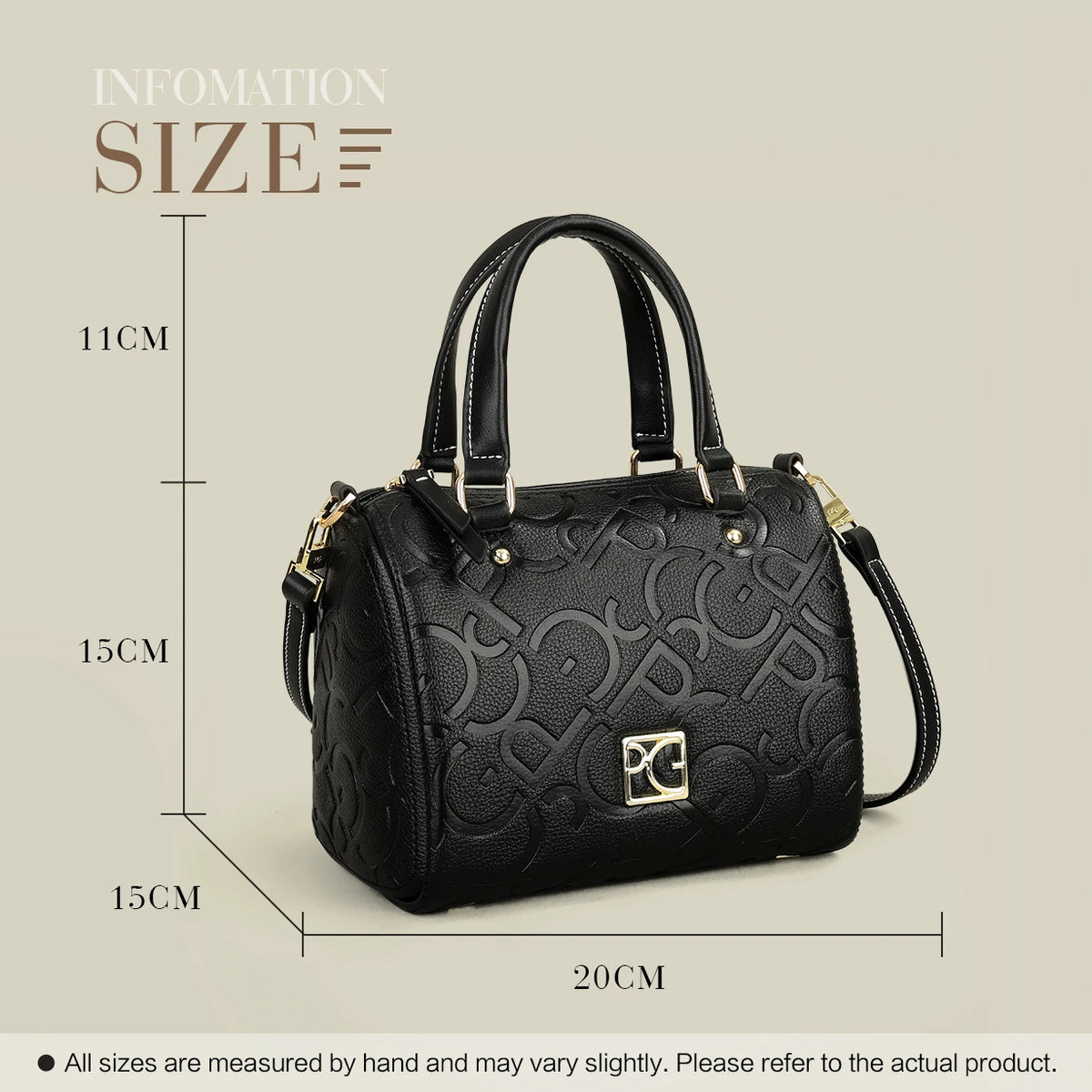 PG Retro Style Pattern Women's Large-Capacity Pillow Bag Designer Luxury Crossbody Bag Classic Design Faishon Handbag for Woman