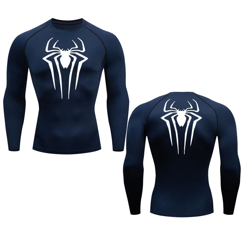 Maglia aderente uomo per lo sport