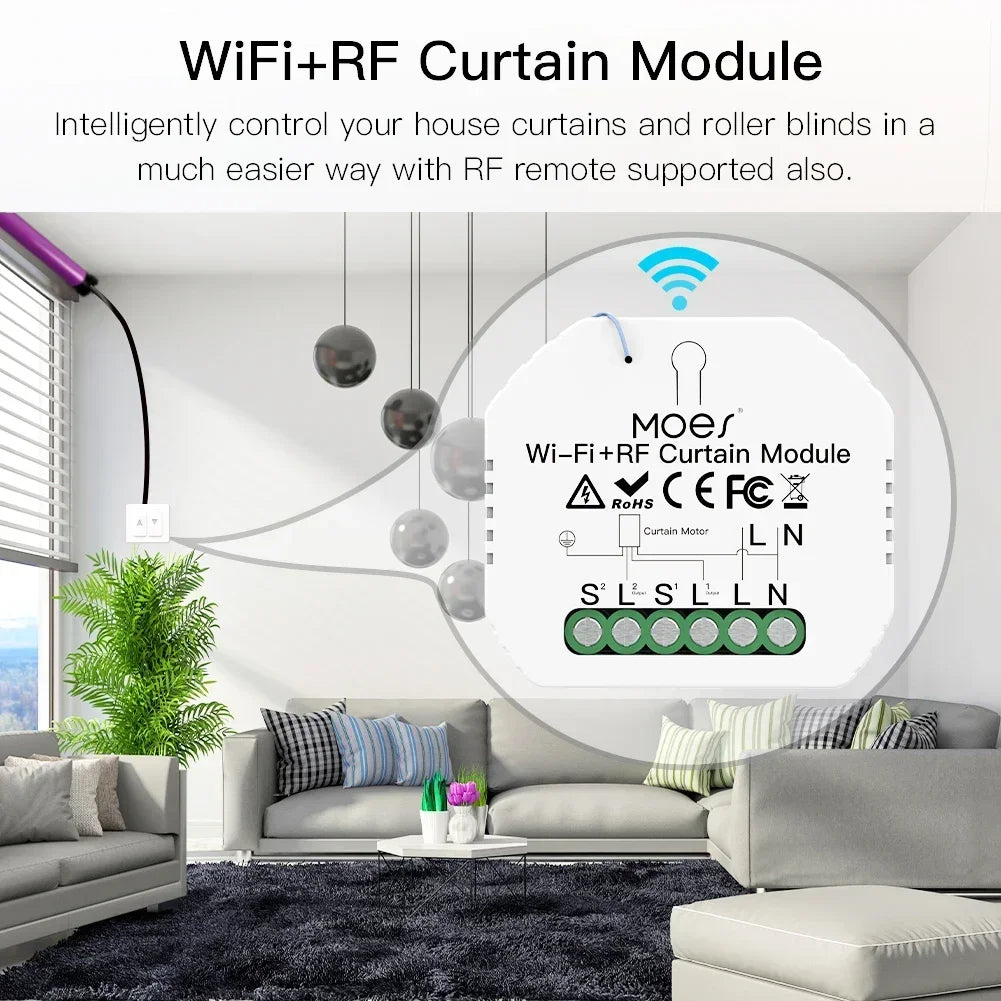 Smart ZigBee WiFi Dimmer Module Switch Module Smart Life App Remote Control Alexa Google Home Voice Control 1/2 Way 1/2 Gang