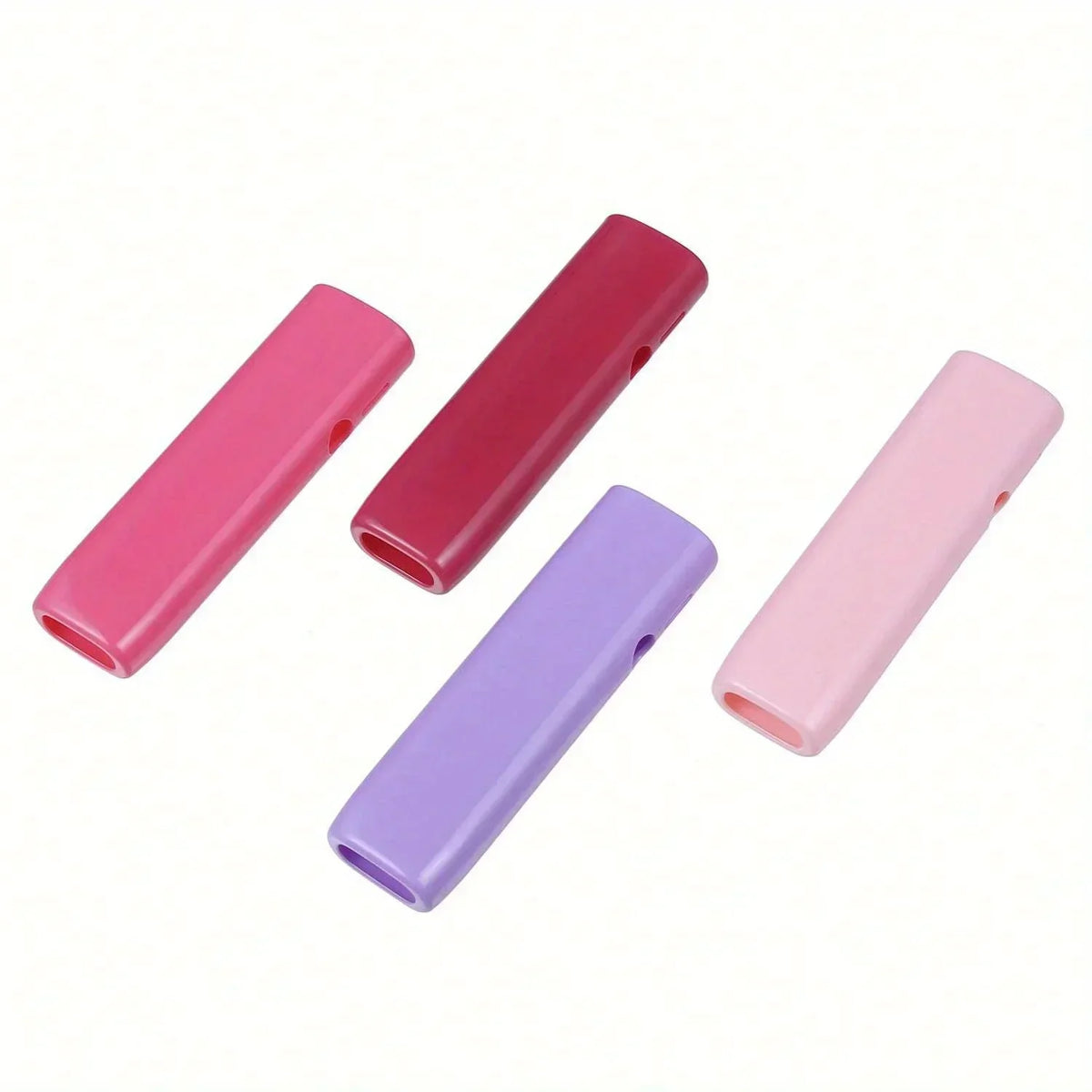 Funda Pure Color de labios besadores de madera para IQOS ILLUMA ONE, accesorios para caja de cigarrillos reemplazable, fundas rígidas de PC