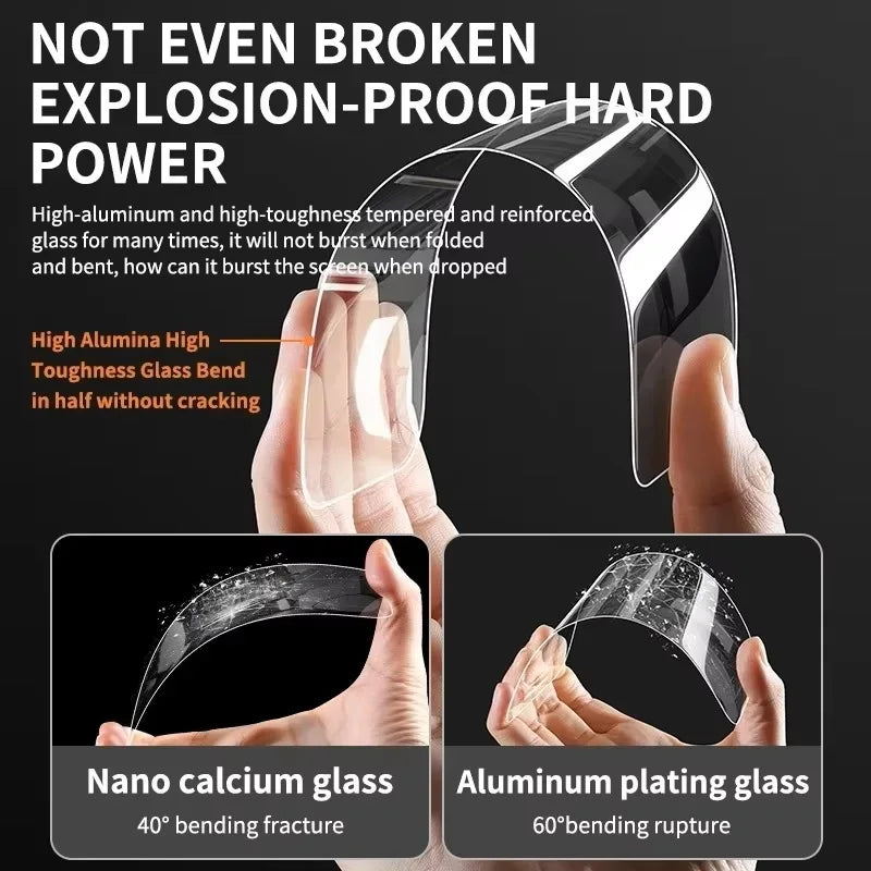 1-2pcs Clear HD Tempered Glass Protector for Apple IPhone 18 Duo 18 Pro Max Screen Films Scratch Proof Protective Glass