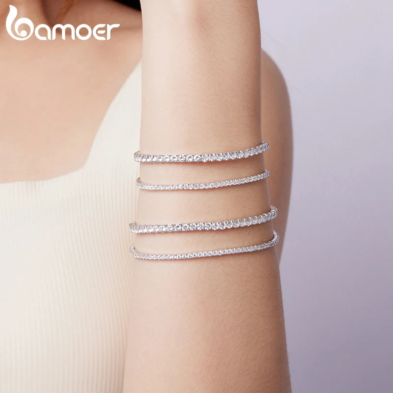 Bracelet with continuous chain