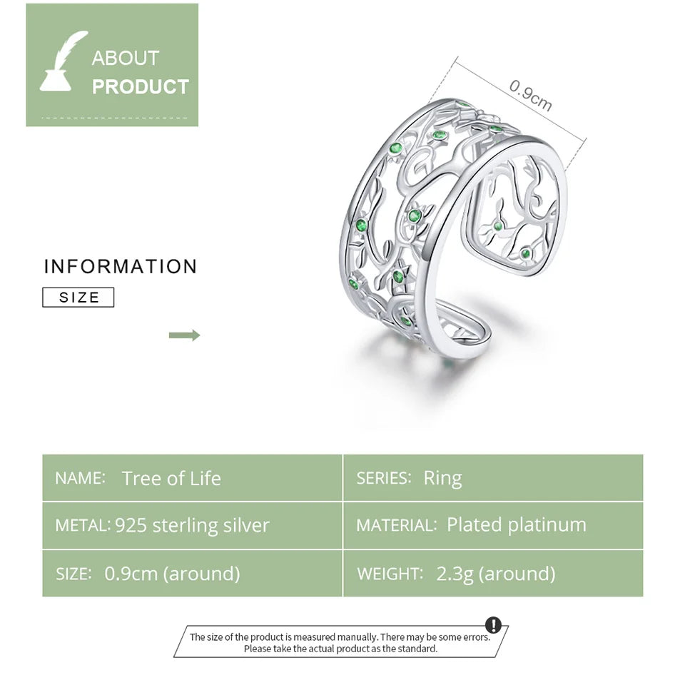 Ring mit Lebensbaum-Motiv