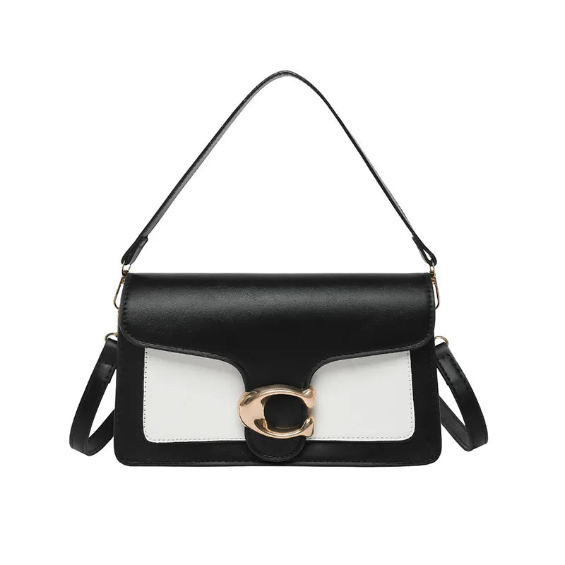2026 New Niche Luxury Solid Color Tote Bag Vintage Minimalist Square Bag Fashion Versatile Crossbody Bag