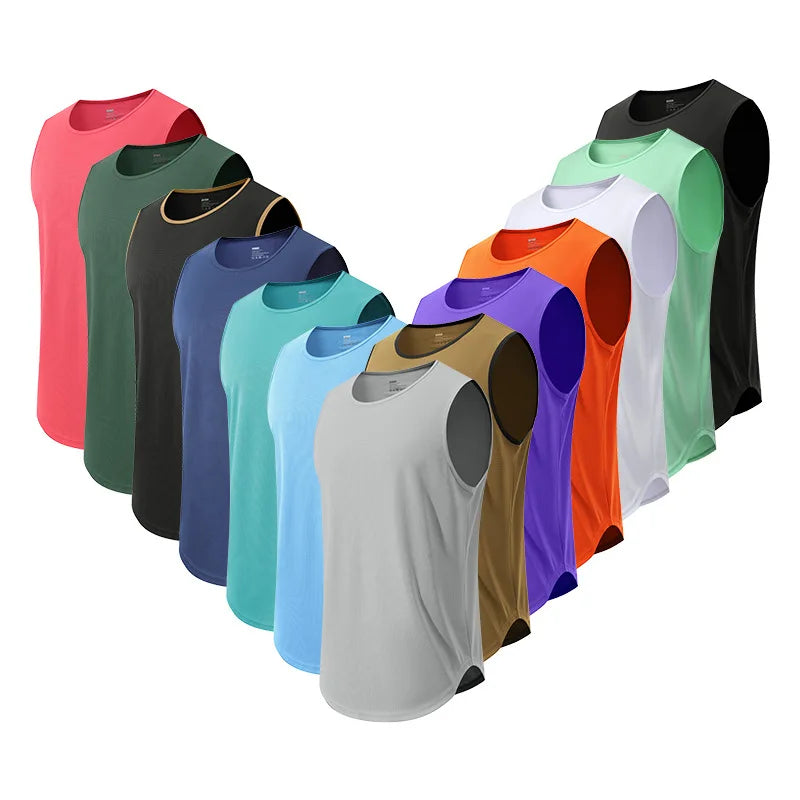 Sports tank top men's, sleeveless