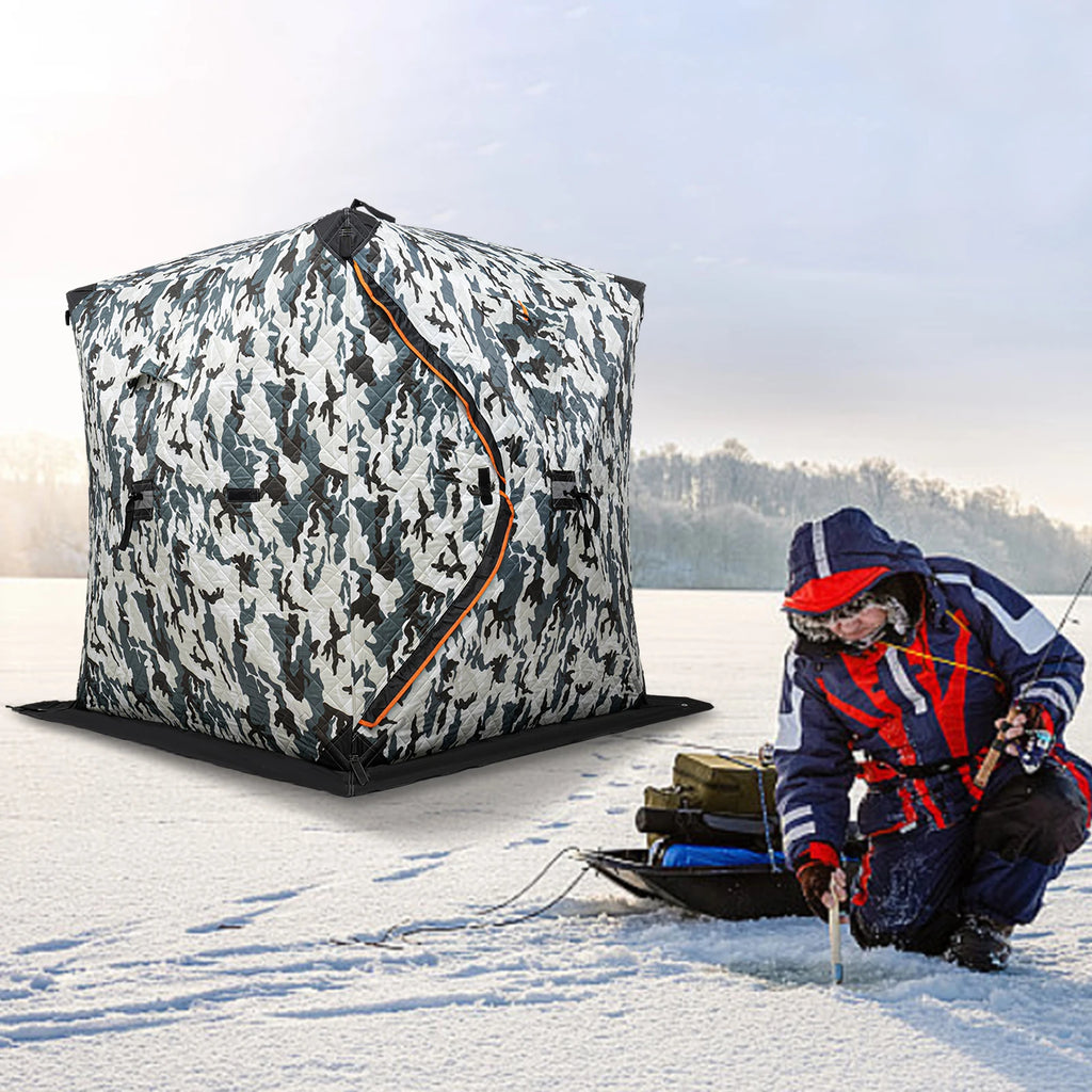 Tenda rifugio da pesca sul ghiaccio per 1–2 persone