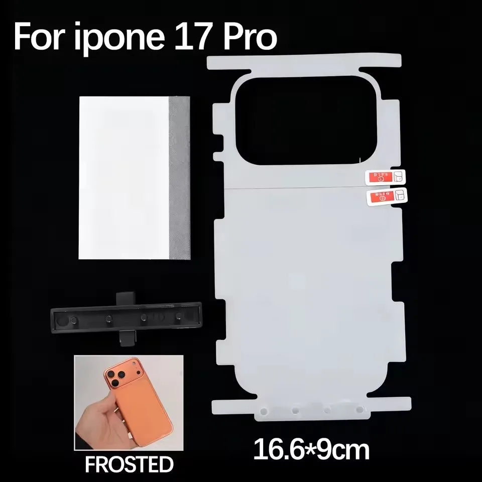 1-3Pcs For Apple IPhone 18 Pro Max 18Pro 17Pro Wrap Side Edge Back Protector Scratch Autorepair Matte/HD Soft TPU Hydrogel Film