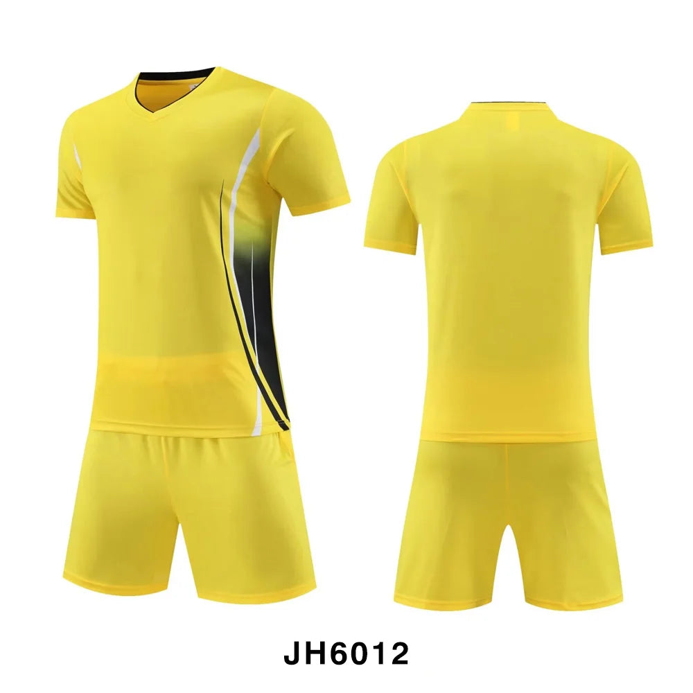 Adult Football Jersey Uniform Soccer Customize Men Kit Sports Clothes Women Futsal Sportswear Training Tracksuit Suit Clothing