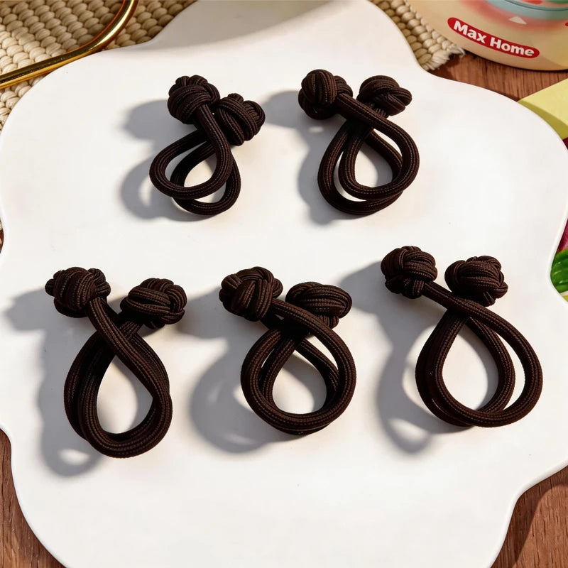 Simplicity Stretchy Rubber Hair Ties for Women, High-Elasticity Fashion Hair Scrunchies for Girls, Hair Accessories