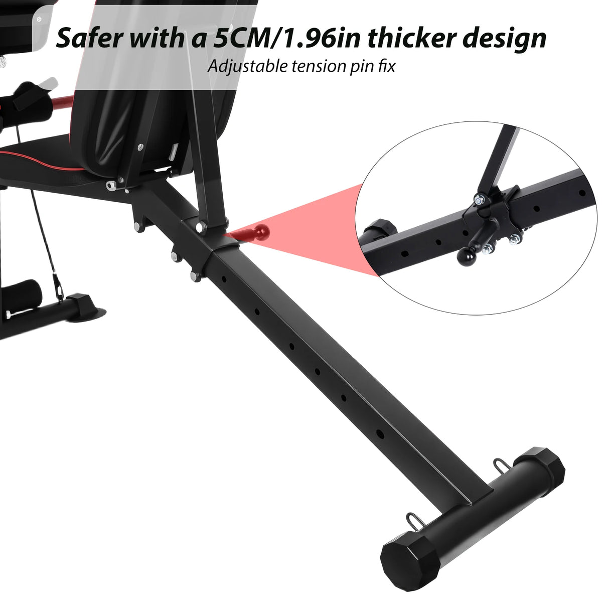 Adjustable Weight Bench for Home Strength Training