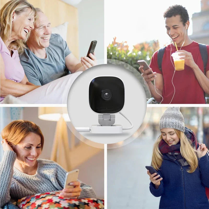 Mini telecamera Wi-Fi con visione notturna e audio