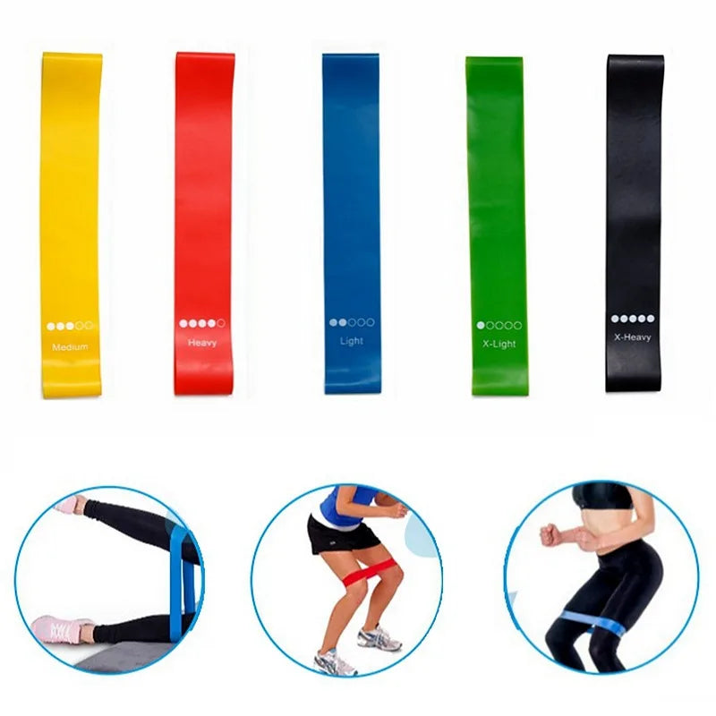 TPE Loop Resistance Band Set for Yoga and Training