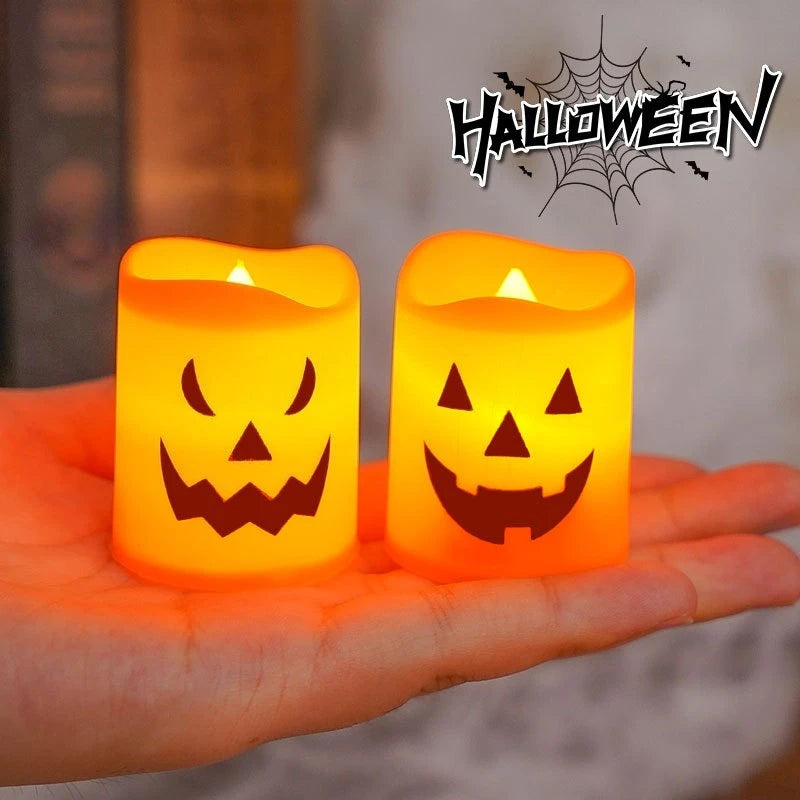 Set di 6 luci LED decorative per Halloween