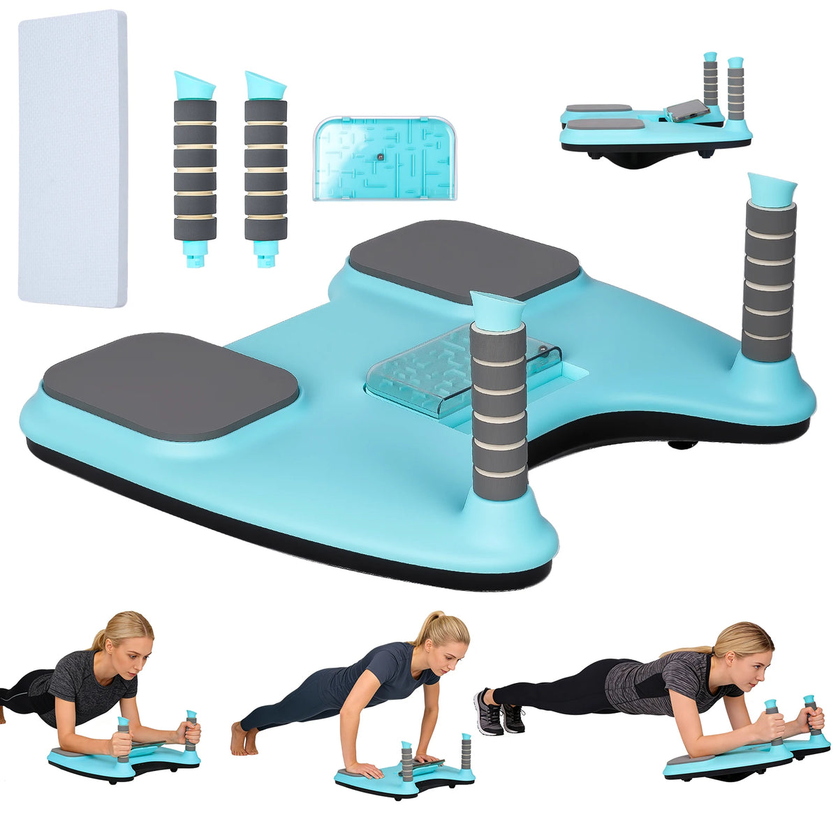 Fitness Balance Board for Core and Plank Training with Phone Stand