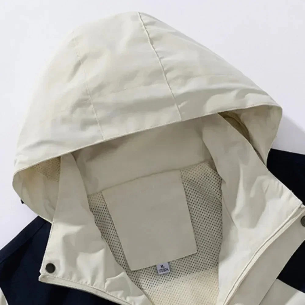 Punching Jacket Men's Jacket Spring and Autumn Outdoor Pilot Hooded Baseball Mountaineering Clothing Jacket Men Women