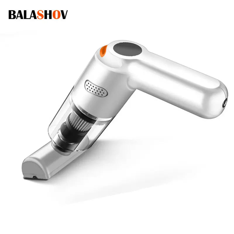 Wireless Mini Vacuum Cleaner 15000PA High Power 120W Cordless Handheld Dust Blower for Car, Home, and Pet Hair