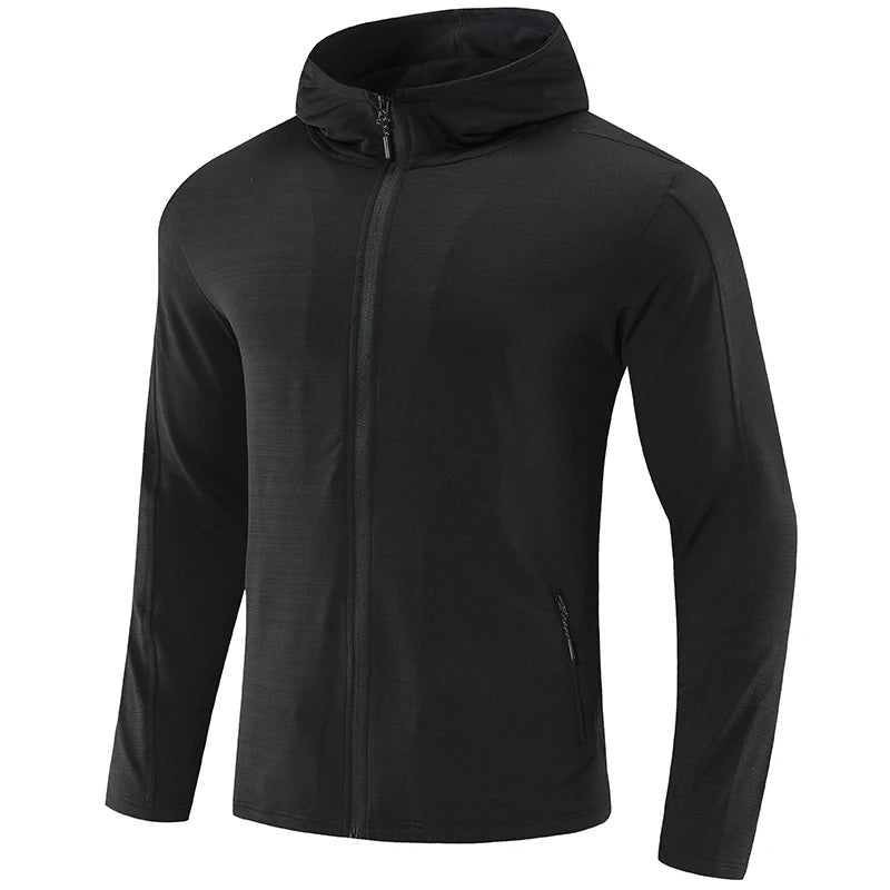 Veste de sport homme, à capuche