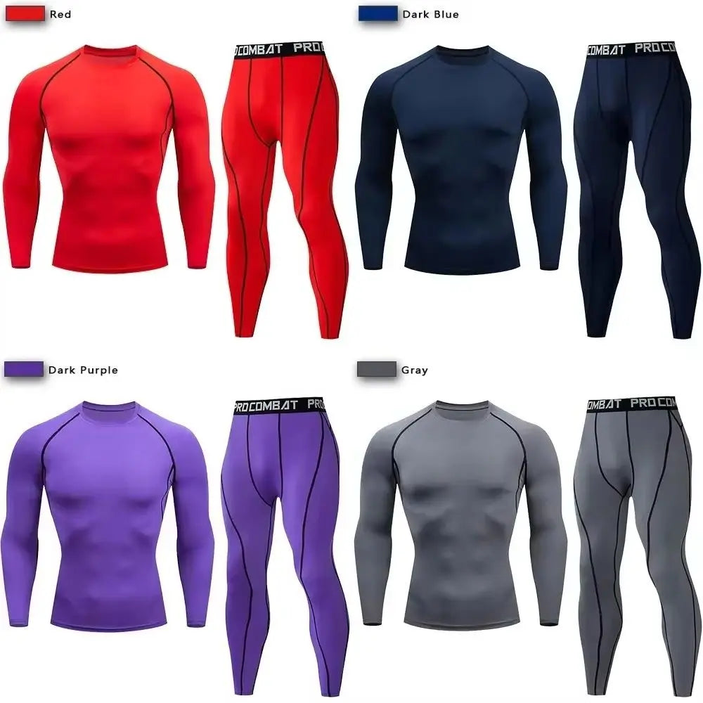 Completo sportivo uomo a due pezzi
