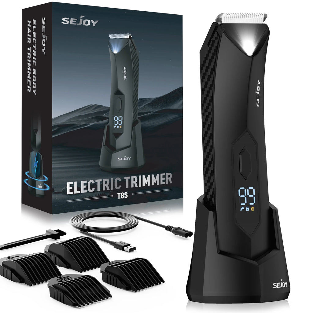 Rifinitore elettrico Sejoy T8S per corpo, ricarica USB-C