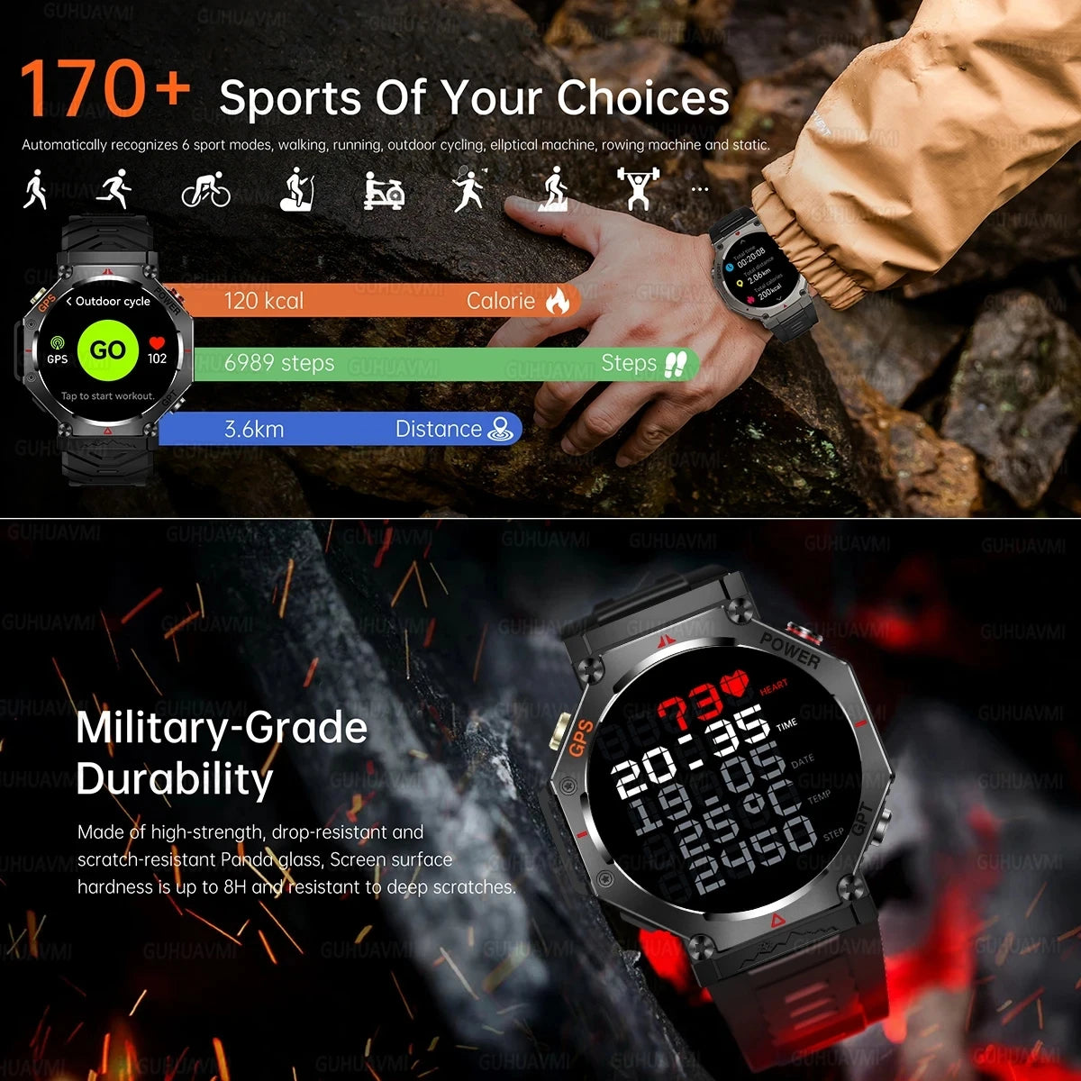 T-Rex 3 Ultra GPS Sports Smartwatch