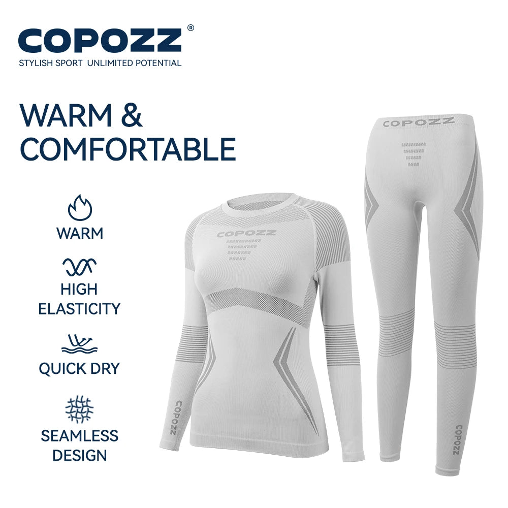 COPOZZ completo intimo sportivo, maglia e pantaloni