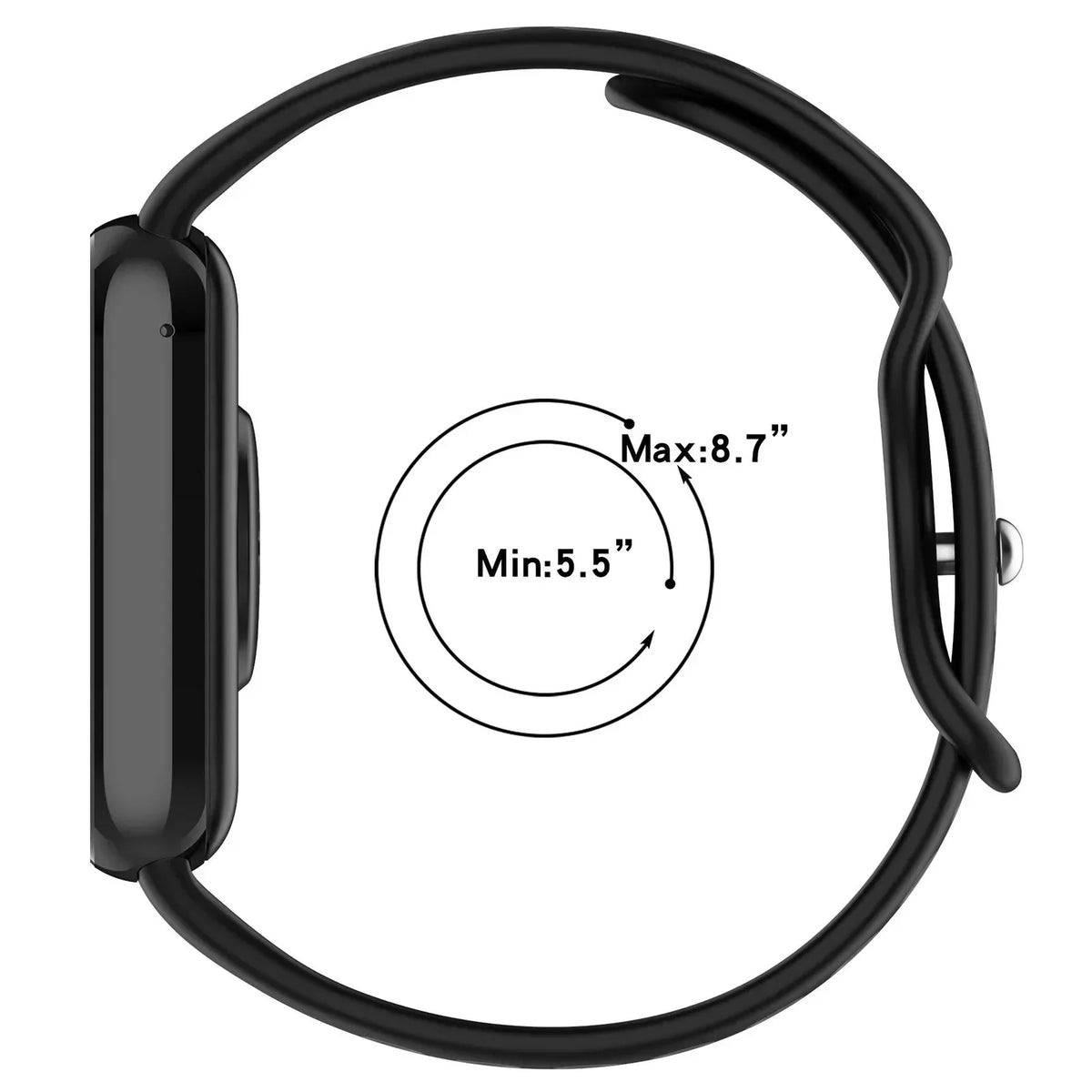 Two-tone Silicone Strap For Redmi Watch 6 Active/6 Lite Watch 6 5 4 Breathable Wristband For Xiaomi Mi Band 10 9 8 Pro Accessory