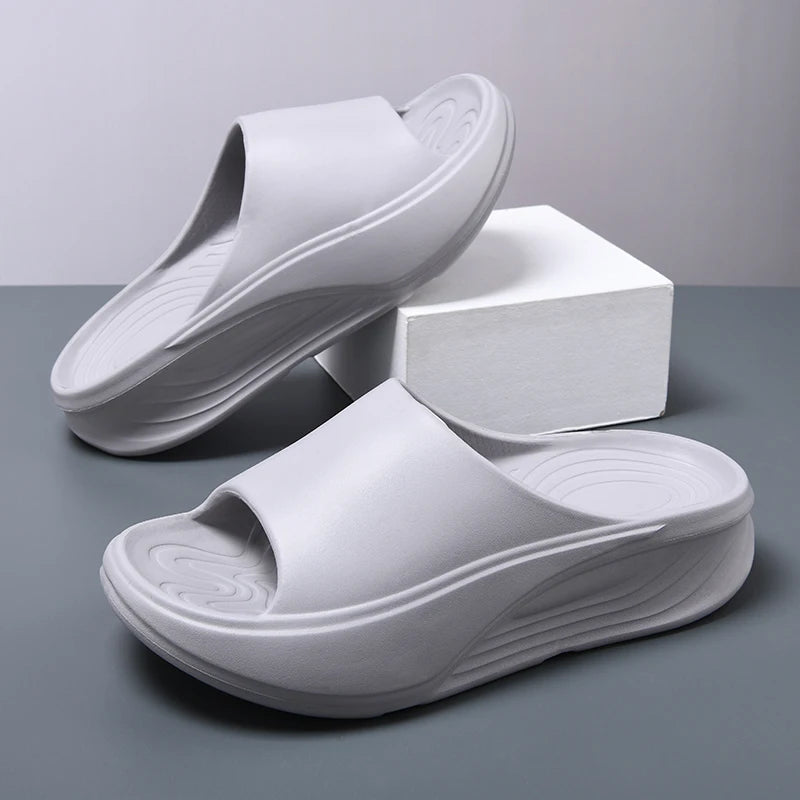 Tongs d’été tendance pour homme, semelle épaisse antidérapante, pour le sport et les activités aquatiques, résistantes à l’usure, idéales pour la plage