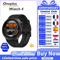OnePlus Watch 4 smartwatch in titanio