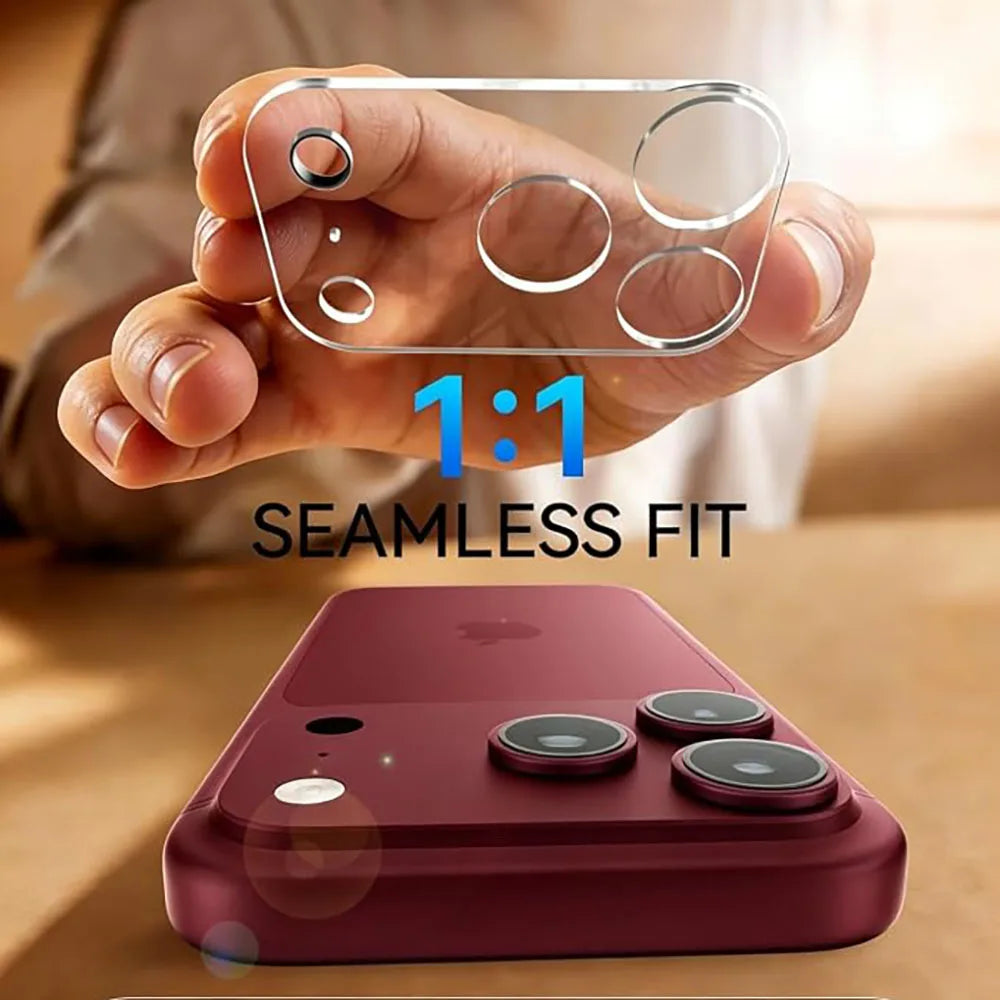 4pcs Full Cover Camera Lens Protector For iphone 18 17 16 15 14 Pro Max Plus Air Duo Lens Camera Protection Glass Accessories