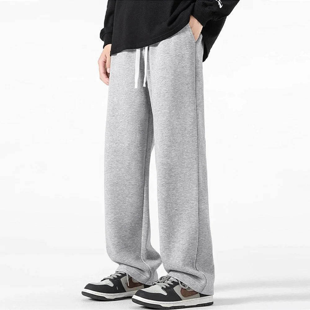 Pantaloni sportivi uomo lunghi con coulisse