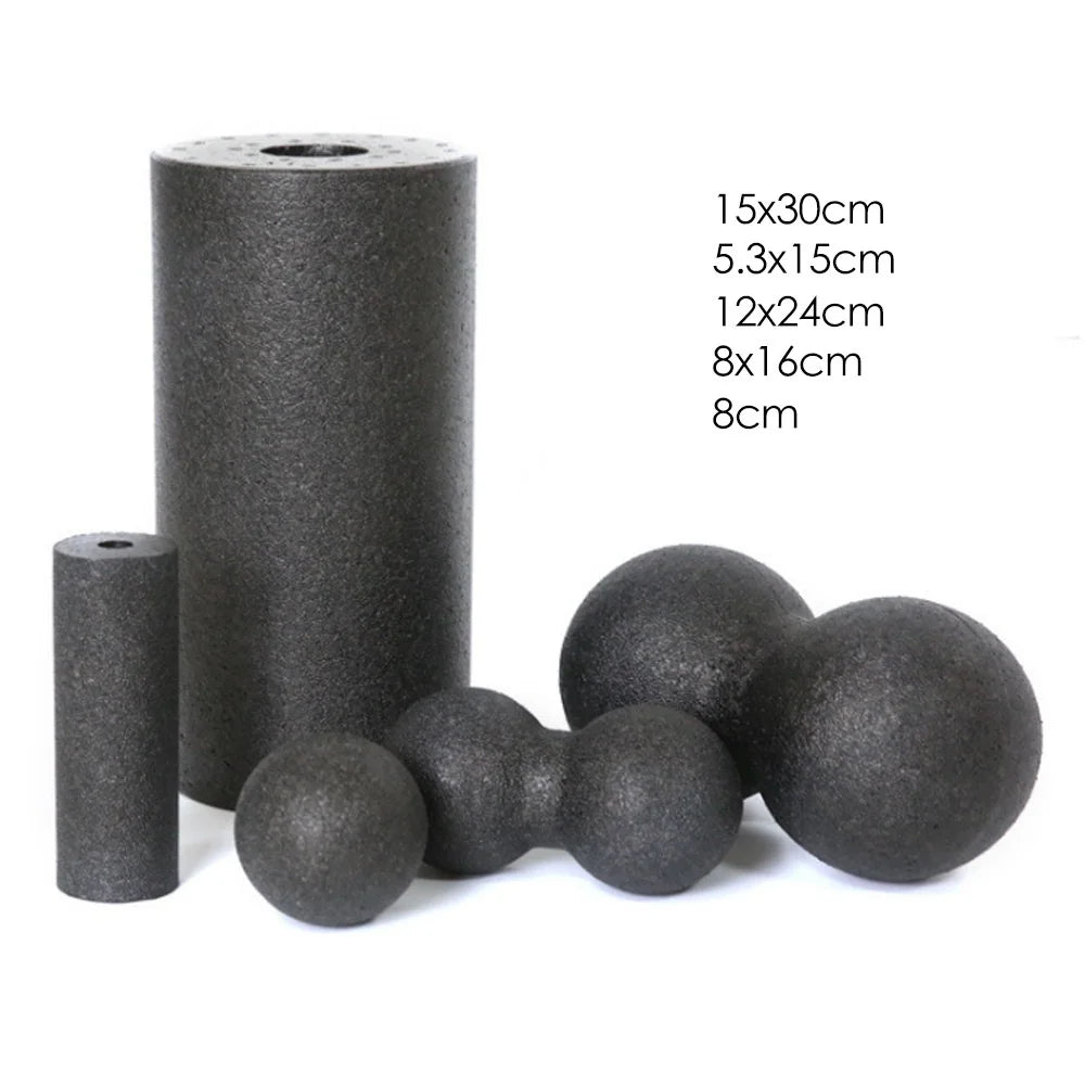 5-Piece EPP Yoga Roller and Massage Ball Set