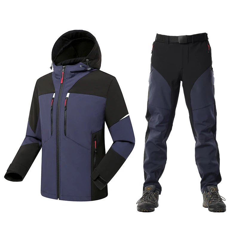Completo invernale uomo con giacca e pantaloni
