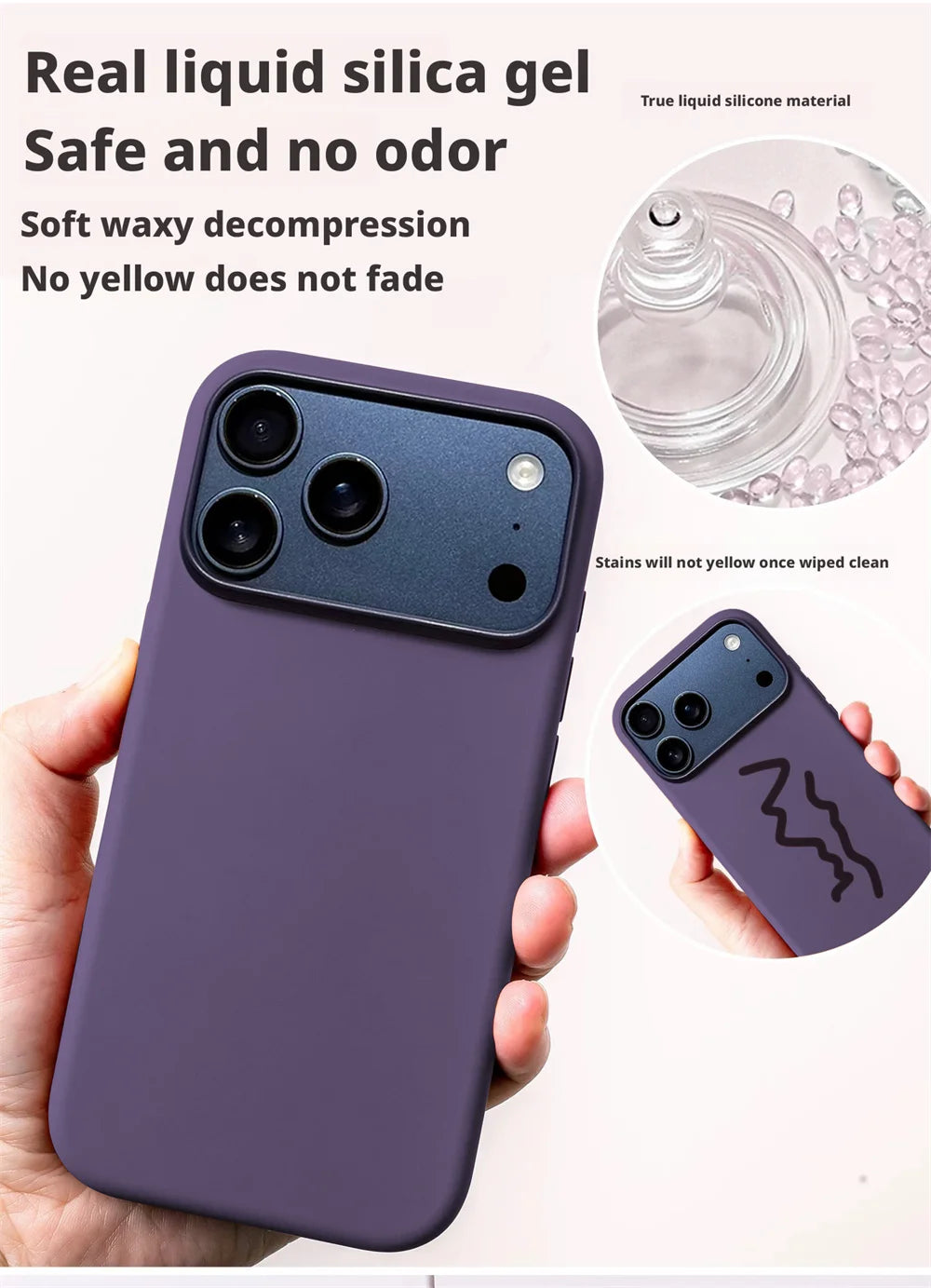 Original MagSafe Soft Silicone Phone Case for iPhone 18 17 16 15 Pro Max Wireless Charge Logo Cover with Packaging Protector Box