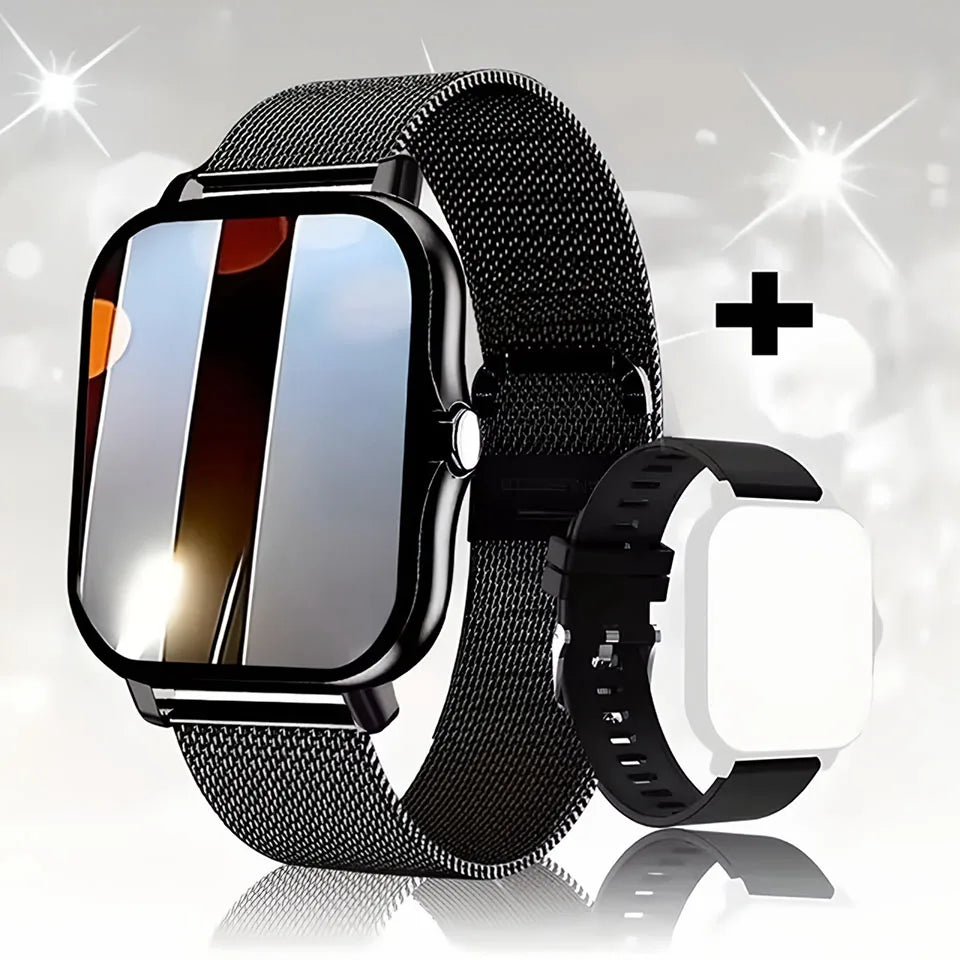 Outdoor Health Smart Watch 2026 Heart Rate Sleep Monitoring Bluetooth Call Notifications & Rejection Sports Mode Smartwatch H10