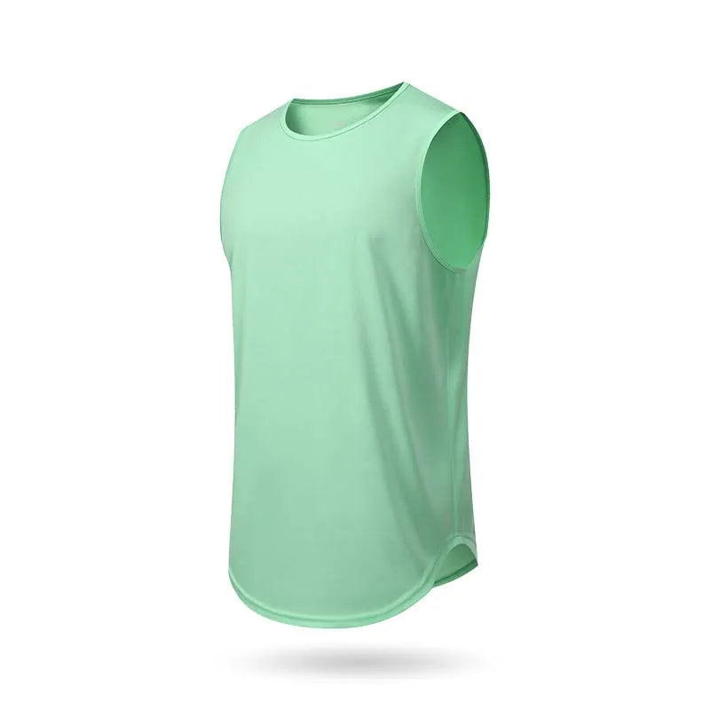 Sports tank top men's, sleeveless