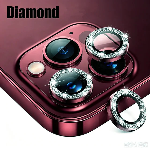 1 Set Metal Ring Glass Camera Lens Protector For IPhone 18 Pro Max 14 15 16 17 Pro Max 17Pro 16Pro 18Pro 17 Cover Accessories