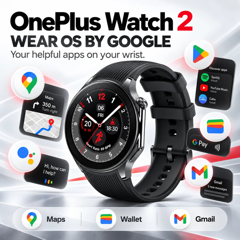 OnePlus Watch 2 smartwatch Wear OS