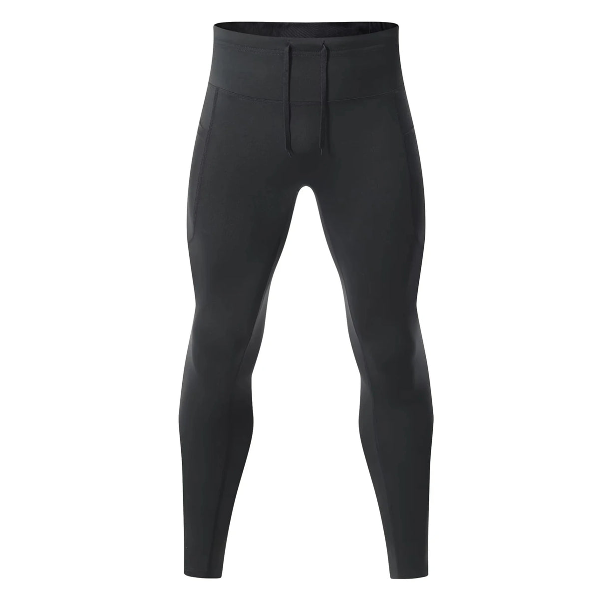 Leggings sportivi lunghi con vita elasticizzata