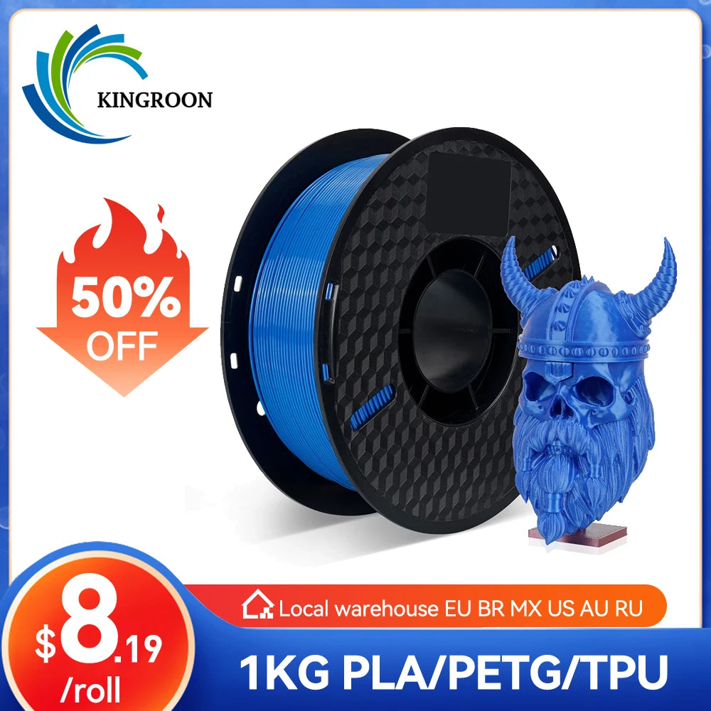 3D-Drucker-Filament TPU PLA PETG Kunststoff 1 kg 1,75 mm, verhedderungsfrei, 3D-Druckdrahtmaterial, Schwarz, Weiß, Vakuumverpackung