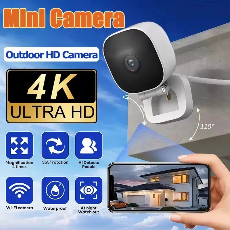 Mini telecamera Wi-Fi con visione notturna e audio