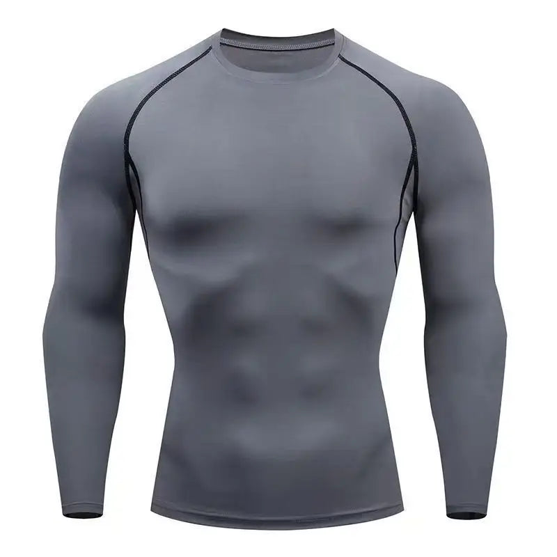 Completo sportivo uomo con maglia e leggings