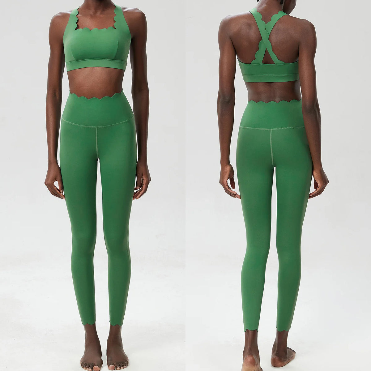 Ensemble yoga femme, 2 pièces