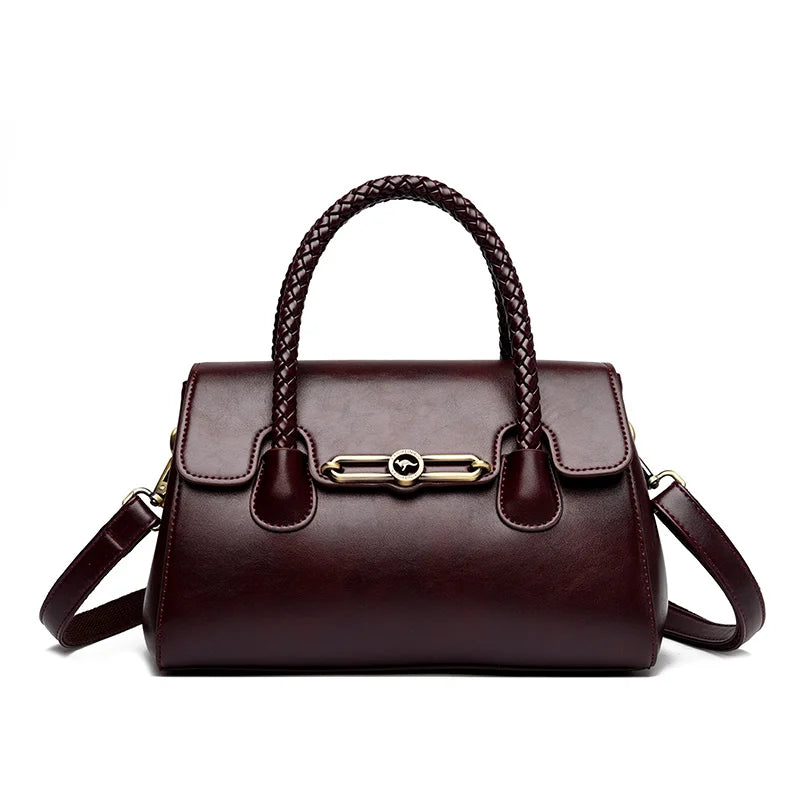 Women 2026 New Luxury Purses and Handbags Designer Messenger Bag Sac High Quality PU Leather Shoulder Crossbody Bags for Female