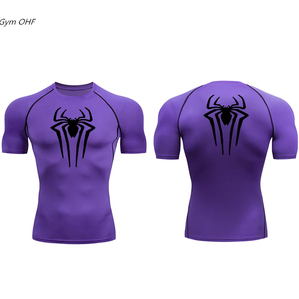 Maglia aderente uomo per lo sport