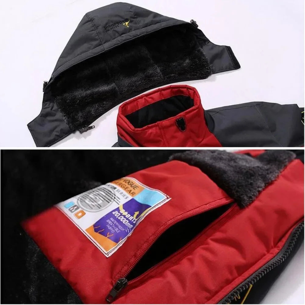 Winter Thick Warm Parka Men Windbreak Plus Windproof Fur Coats Male Military Hooded Anorak Jackets Men's Winter Jackets