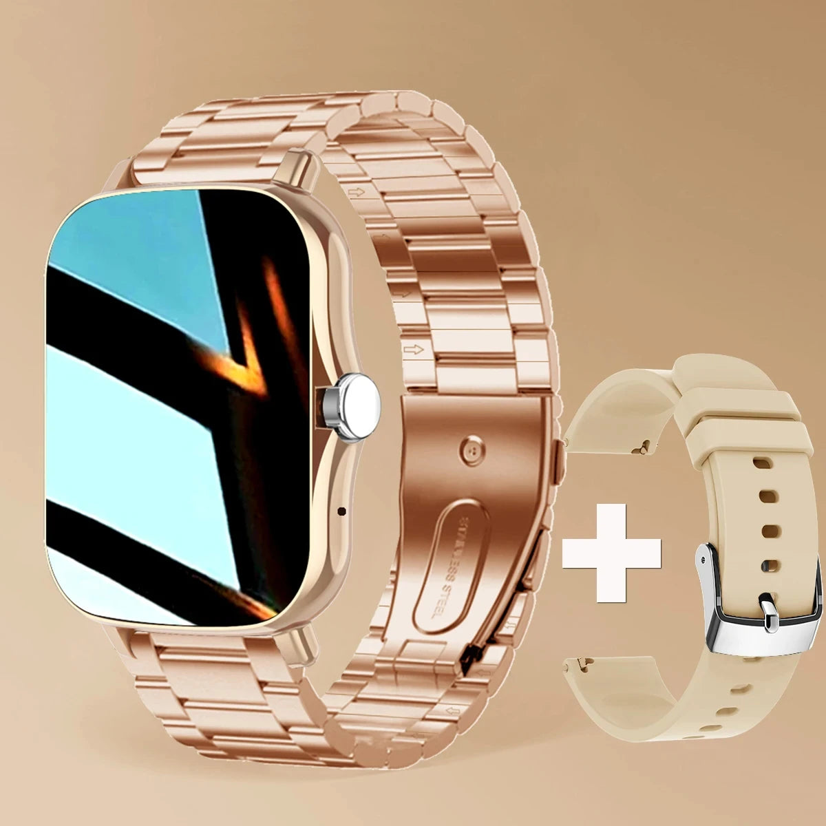 Outdoor Health Smart Watch 2026 Heart Rate Sleep Monitoring Bluetooth Call Notifications & Rejection Sports Mode Smartwatch H10