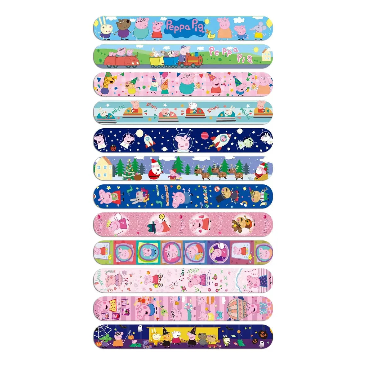 Juego de artículos de fiesta de Peppa Pig: decoración de cumpleaños, vajilla desechable, mantel, platos, vasos, servilletas y bolsas de regalo (96/60/21 piezas)