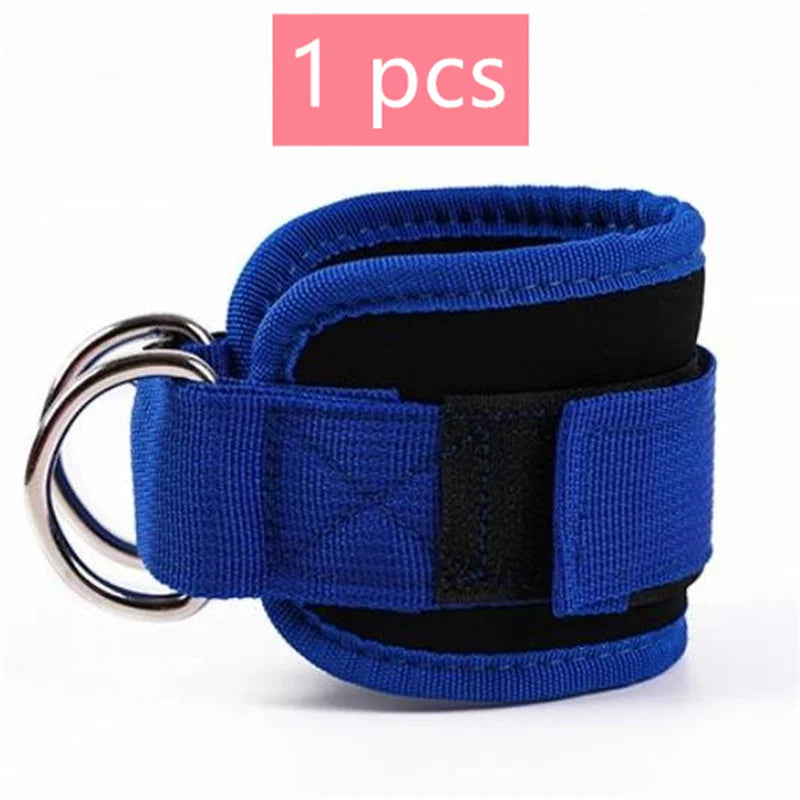 Adjustable Ankle Cuffs with Double D-Rings for Cable Training