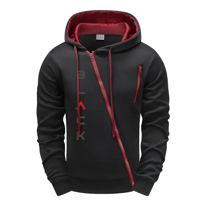2025 Sale-Hit: Herren-Trainingsanzug mit Kapuzenpullover, Jogginghose, schwarzem Schriftzug, Reißverschlussjacke und Jogginghose – lässiges modisches Outfit für Herbst und Winter